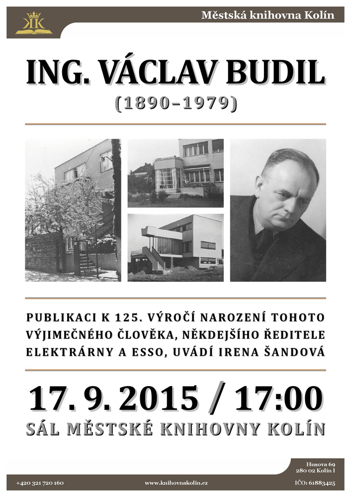 17. 9. 2015 / Ing. Václav Budil (1890-1979)