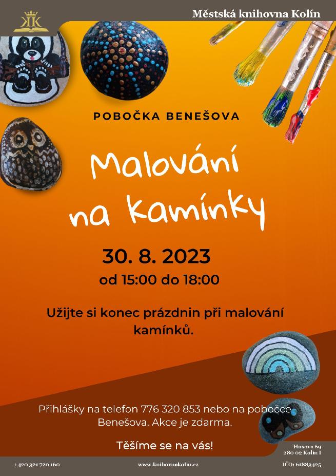 30. 8. 2023 / Malování na kamínky