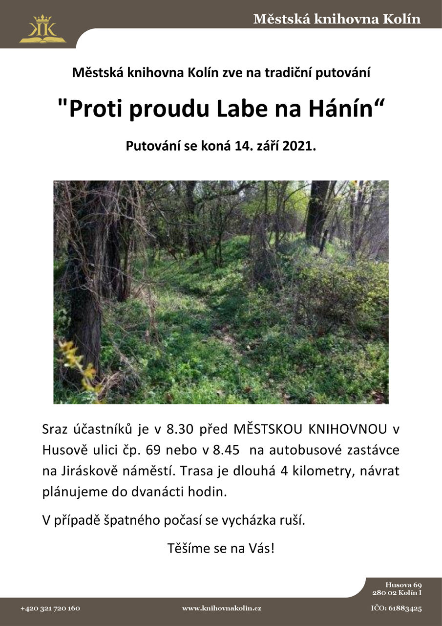 14. 9. 2021 / Putování proti proudu Labe na Hánín