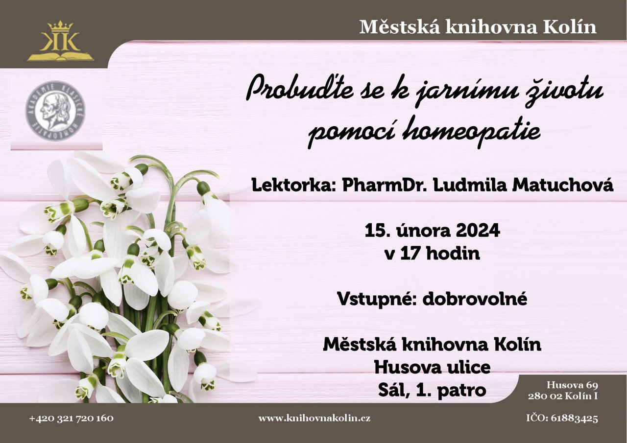 15. 2. 2024 / Probuďte se k jarnímu životu pomocí homeopatie