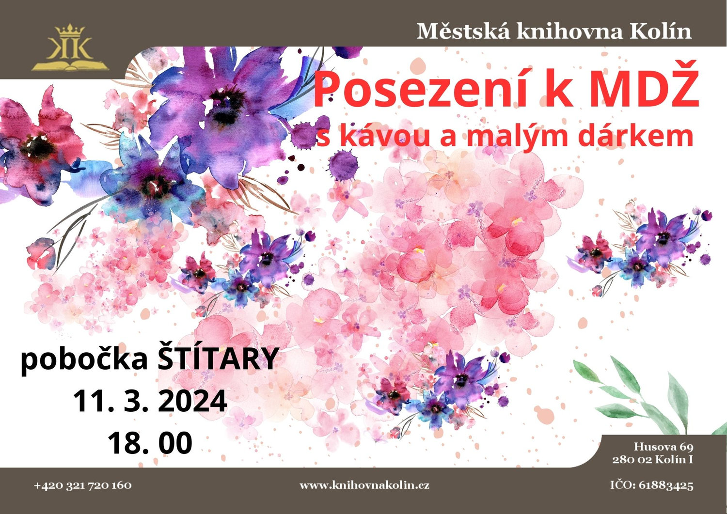 11. 3. 2024 / Posezení k MDŽ ve Štítarech