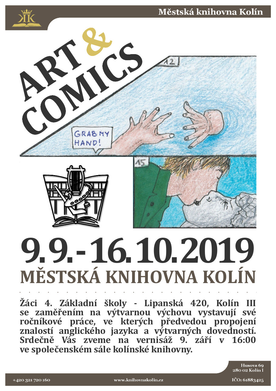 9. 9. - 16. 10. 2019 / Výstava Art & Comics