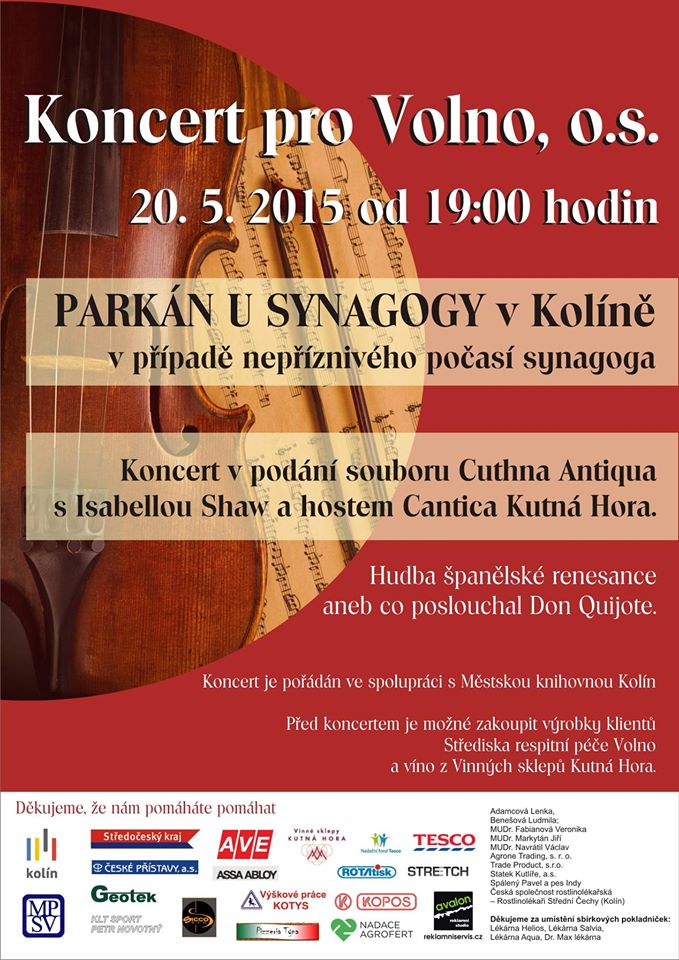 20. 5. 2015 / Cuthna Antiqua & Koncert pro Volno o.s. 2015