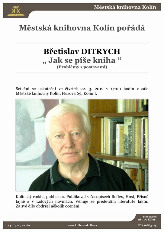 Břetislav Ditrych - Jak se píše kniha