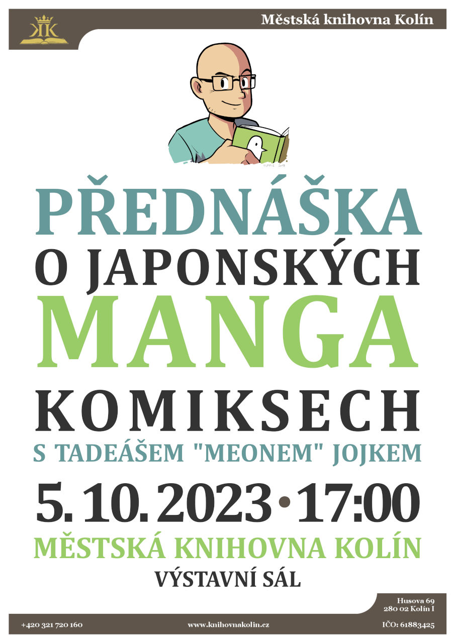 5. 10. 2023 / Přednáška s Meonem o japonských manga komiksech