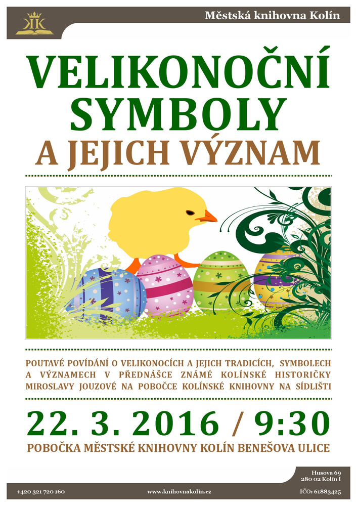 22. 3. 2016 / Přednáška Miroslavy Jouzové - Velikonoční symboly a jejich význam