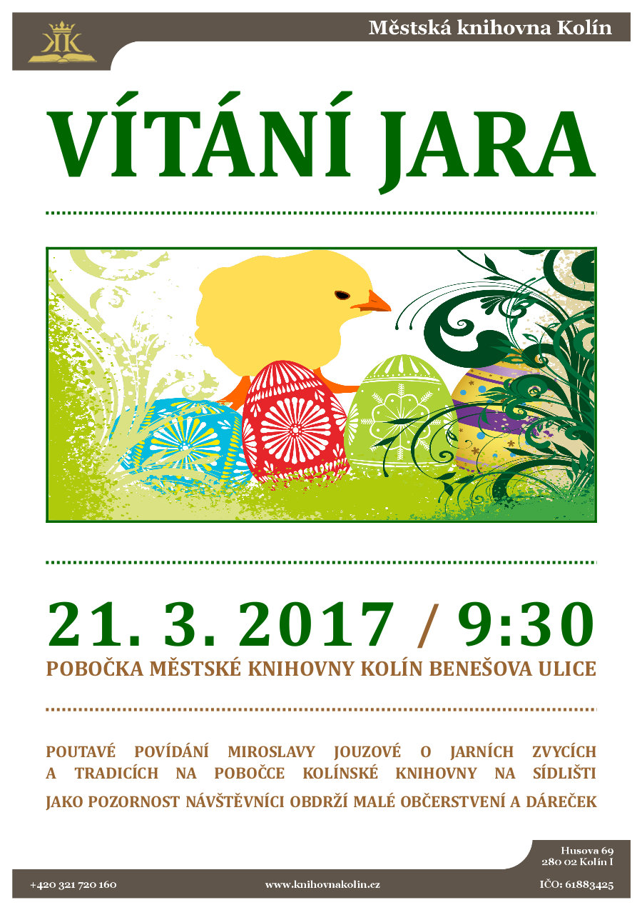 21. 3. 2017 / Přednáška Miroslavy Jouzové - Vítání jara