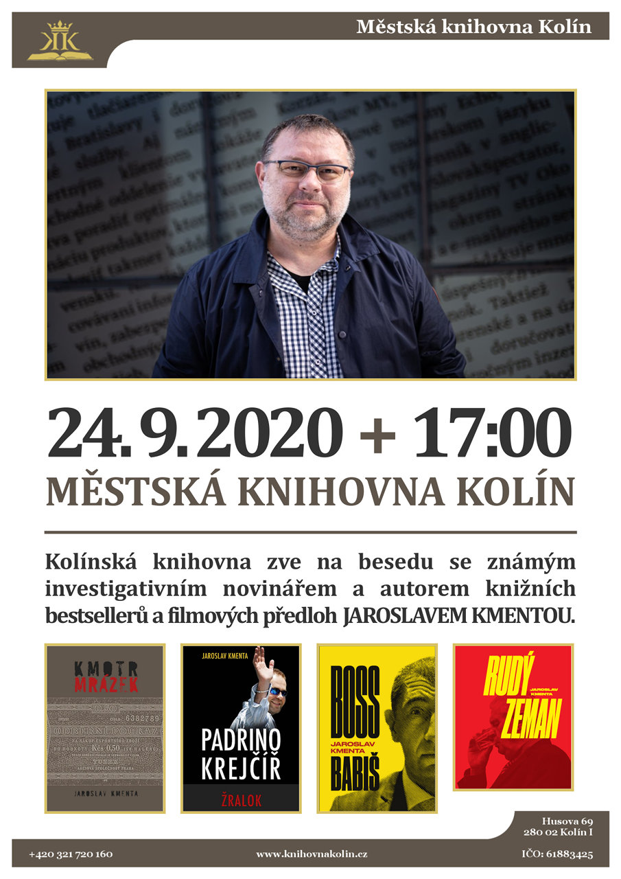 24. 9. 2020 / Beseda s Jaroslavem Kmentou