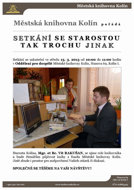 Setkání se starostou - tak trochu jinak