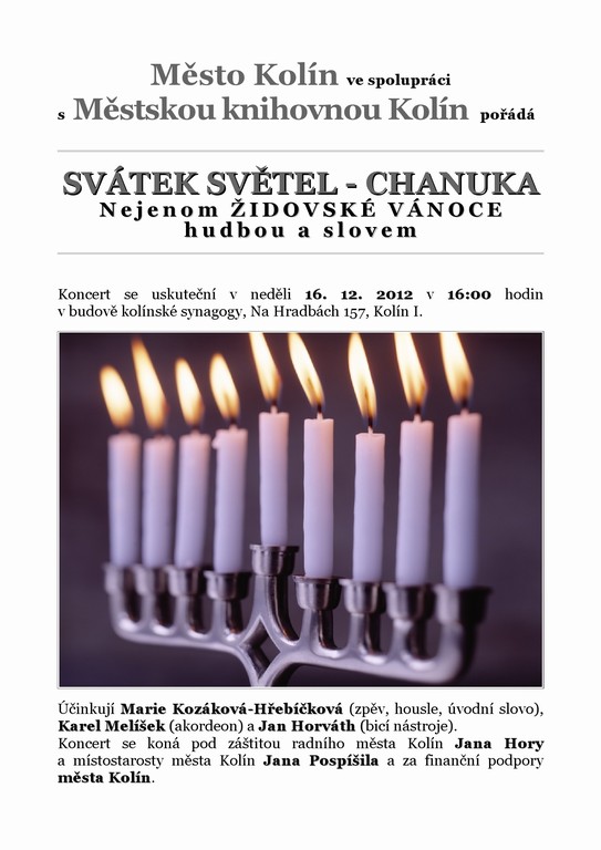 Svátek Světel - Chanuka