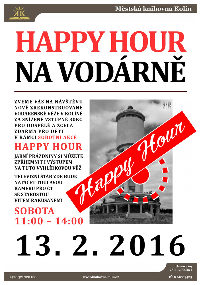 13. 2. 2016 / Happy Hour na vodárně