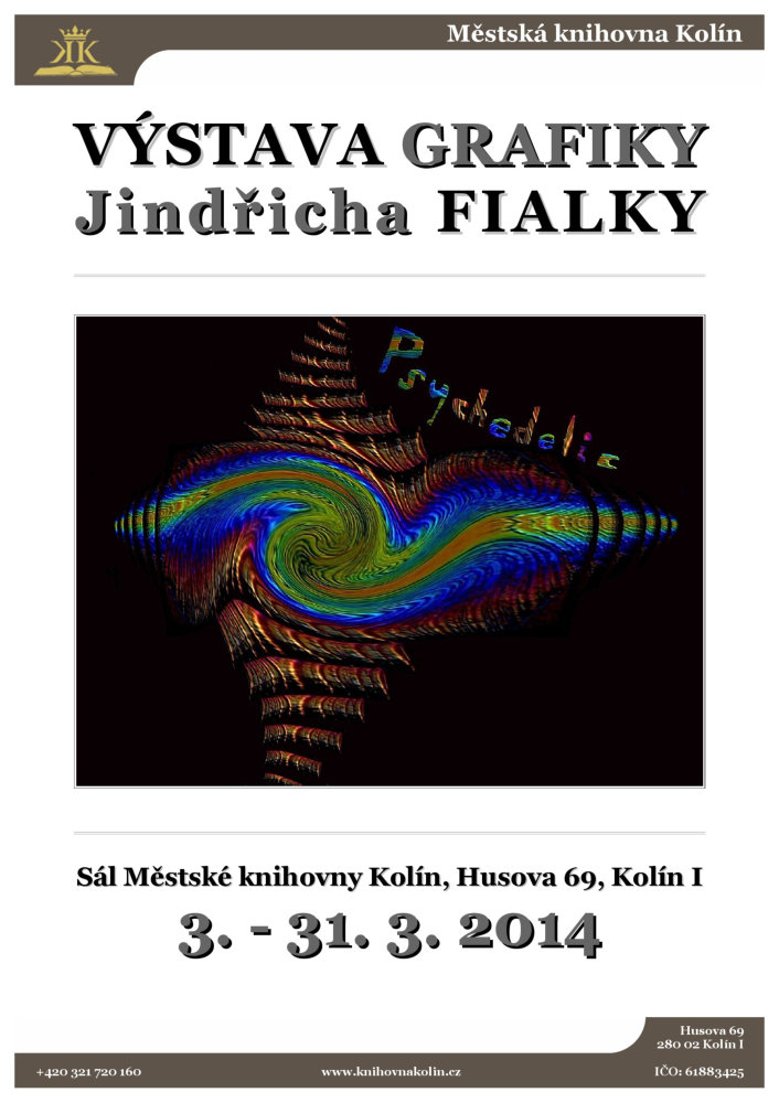 Výstava grafiky Jindřicha Fialky 2014