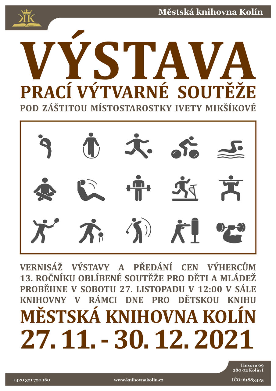 27. 11. - 30. 12. 2021 / Výstava prací vítězů výtvarné soutěže 2021