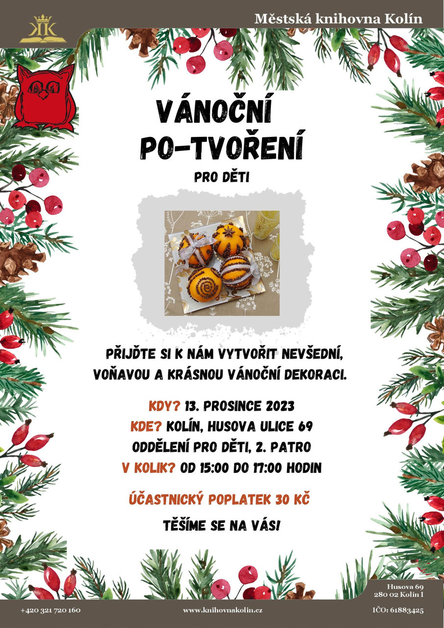 13. 12. 2023 / Vánoční po-tvoření pro děti