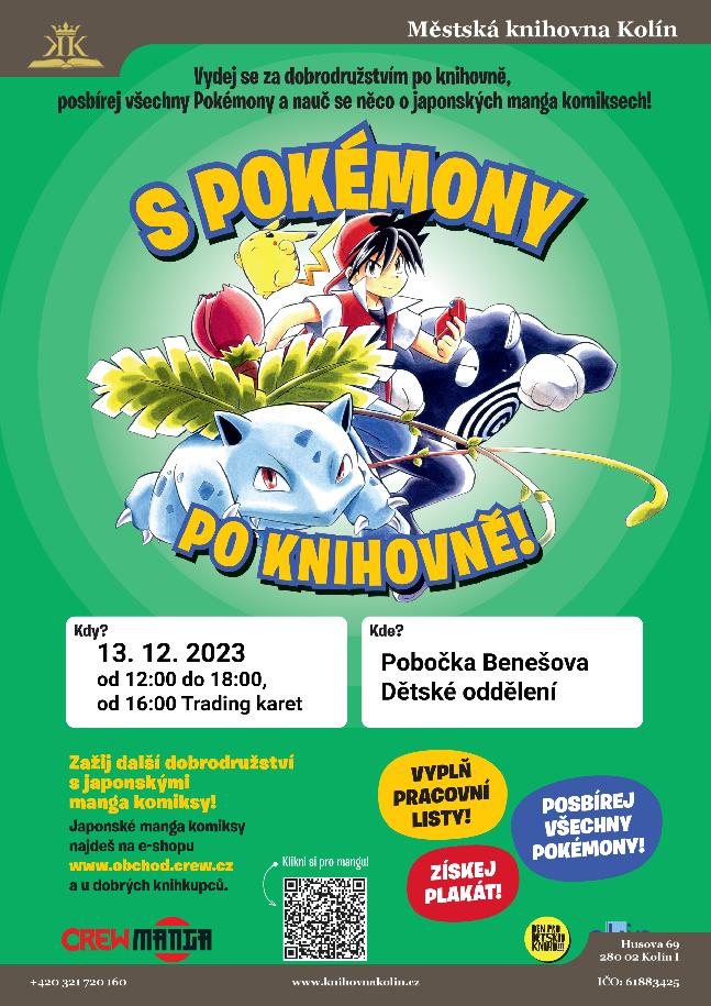 13. 12. 2023 / S Pokémony po knihovně