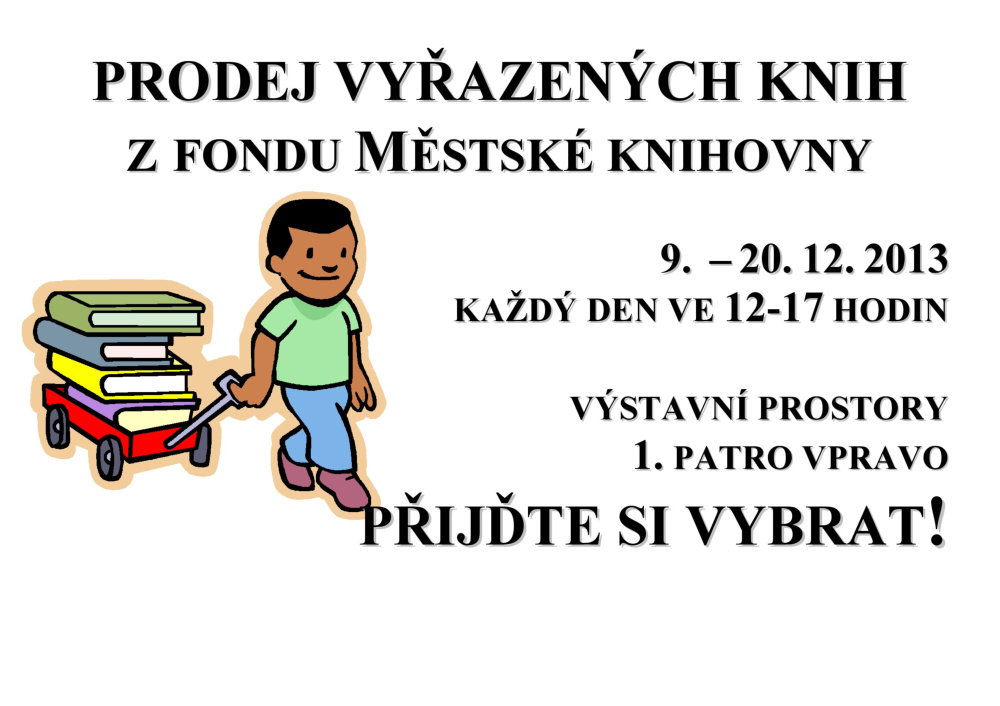 Prodej vyřazených knih